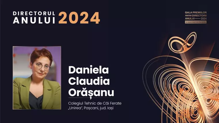 Patru directori de școală premiați la Gala Premiilor pentru Directorii Anului 2024
