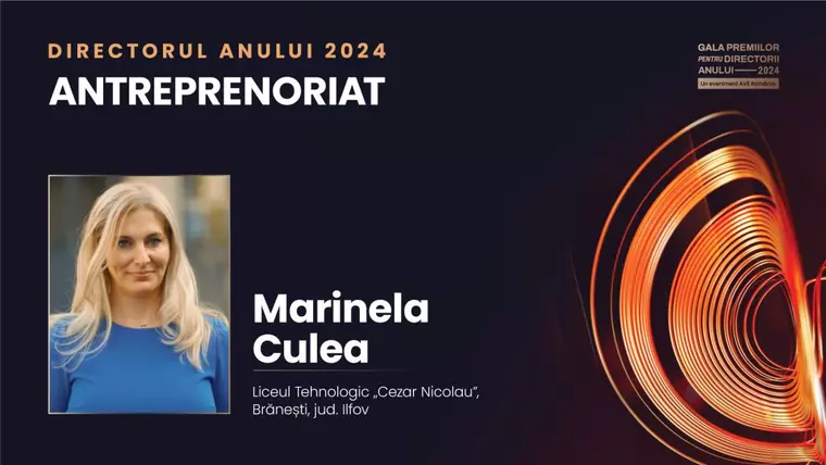 Patru directori de școală premiați la Gala Premiilor pentru Directorii Anului 2024