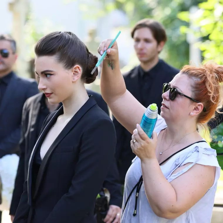 Anda Sârbei în Camera 609. Sursă foto: Arhivă personală