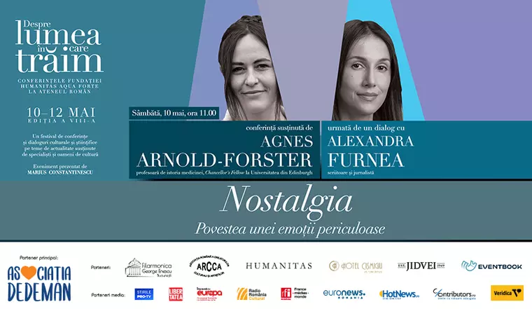 Conferințele „Despre lumea în care trăim“, la Ateneul Român, 10–12 mai – un festival de conferințe și dialoguri culturale și științifice pe teme de actualitate, susținute de specialiști importanți și oameni de cultură de prestigiu