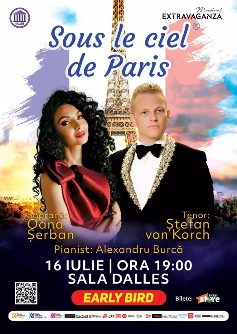 Stagiunea Musical Extravaganza cu tenorul Ştefan von Korch şi invitaţii – program mai - decembrie 2025