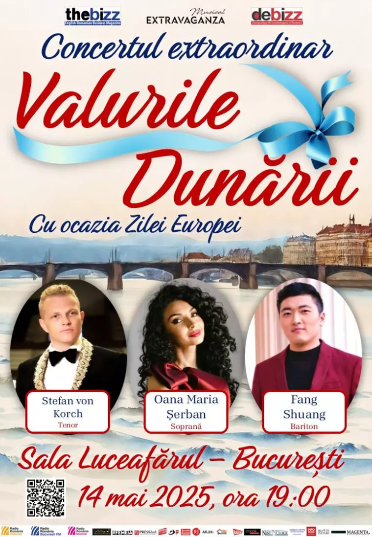 Stagiunea Musical Extravaganza cu tenorul Ştefan von Korch şi invitaţii – program mai - decembrie 2025
