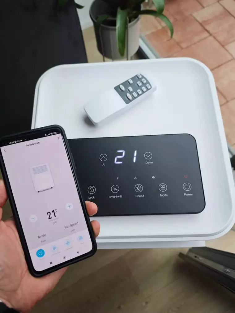 Transformă un apartament fierbinte într-o oază plăcută cu aparatul de aer condiționat AERIUM P9000 Silent Wi-Fi