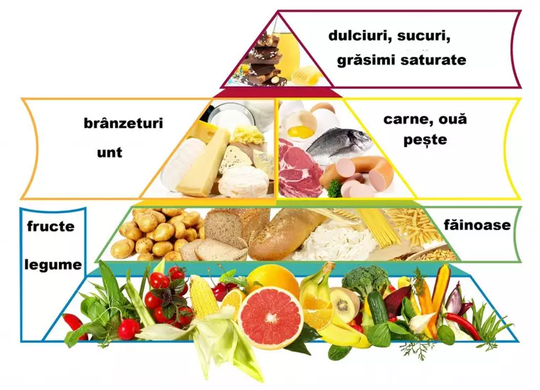 Ce este piramida alimentelor şi la ce foloseşte