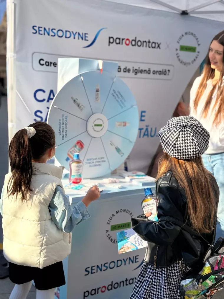 Caravana Sănătății Orale a adus prevenția mai aproape de oameni în orașele din România