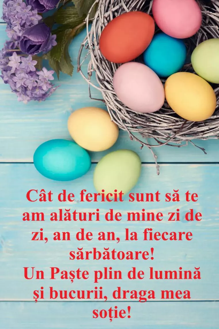 Mesaje de Paște 2026 - felicitări de trimis celor dragi