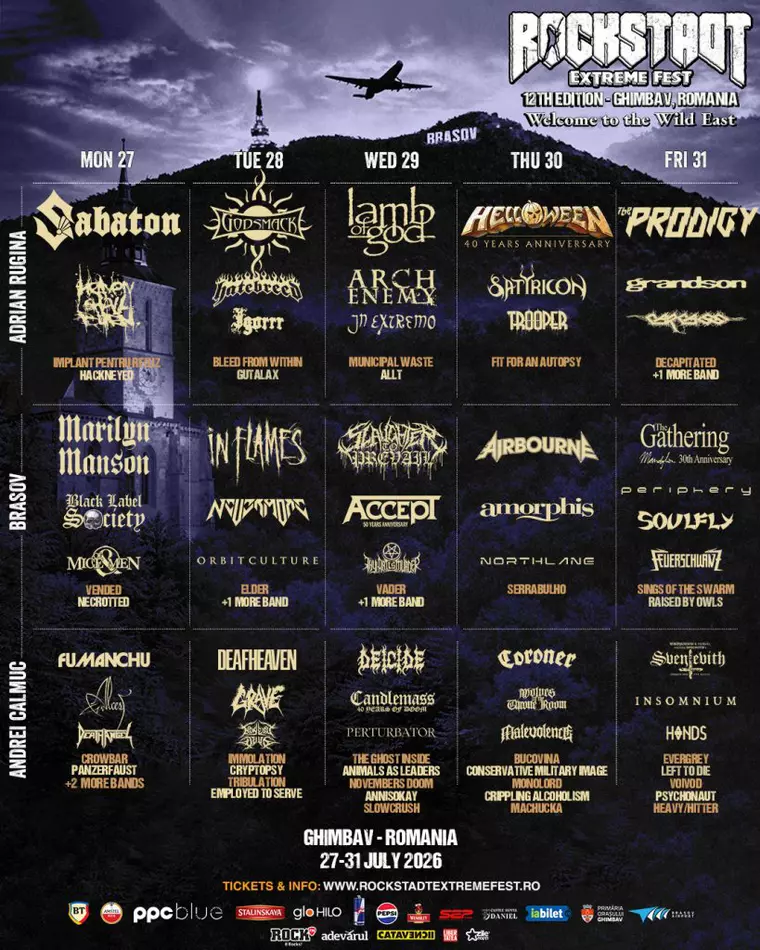 Rockstadt Extreme Fest confirmă două noi nume și lansează "Behind the leather"