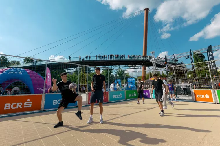 Parcul Drumul Taberei se transformă într-un uriaș teren de joacă urban la BCR Sport Arena Streetball 2026