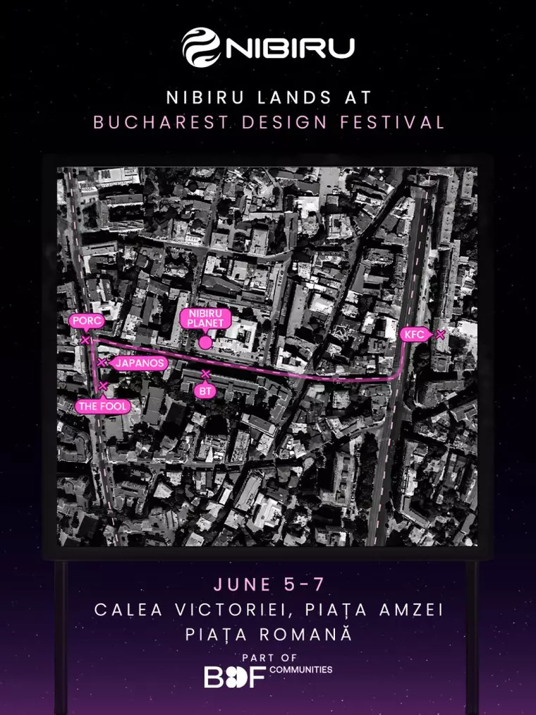 NIBIRU se alătură conversației despre industriile creative în cadrul Bucharest Design Festival