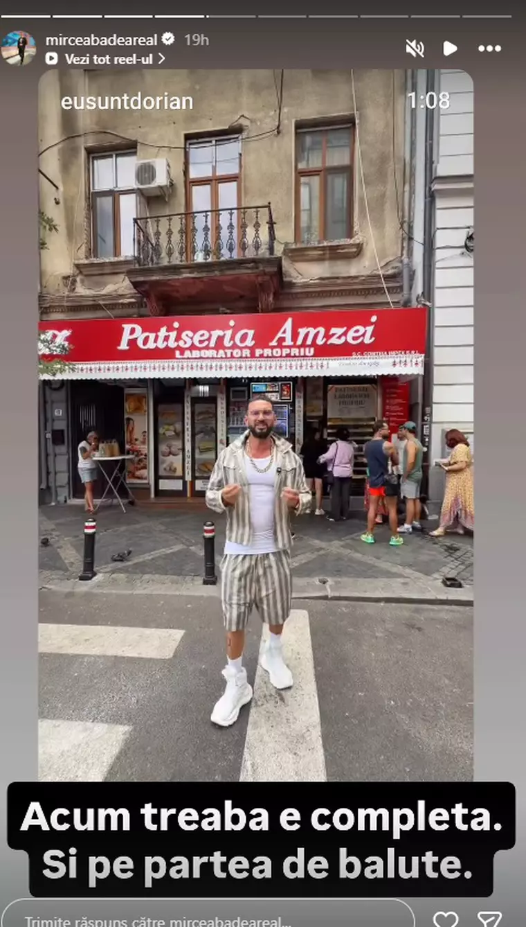 Mircea Badea l-a taxat pe Dorian Popa după ce s-a filmat mâncând merdenele în Piața Amzei. Mesajul ironic al prezentatorului. "Acum treaba e..."