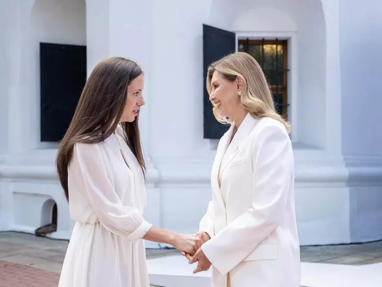 Mirabela Grădinaru, prezență distinctă la Kiev, de Ziua Independenței Ucrainei. De ce a mers la eveniment fără Nicușor Dan