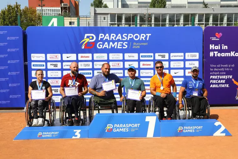 Record național pentru Octavian Tucaliuc la Jocurile Parasport România 2026: 56,12 metri la aruncarea suliței