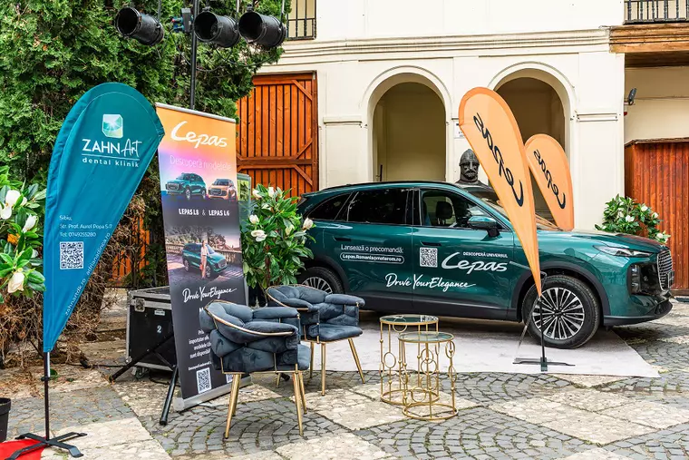 LEPAS, prezent în avanpremieră la Sibiu Fashion Days: brandul premium Chery se prezintă publicului românesc