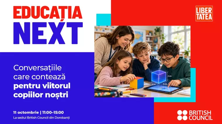 Cum pregătim copiii pentru meserii care încă nu există? Educația NEXT, un eveniment dedicat părinților și copiilor