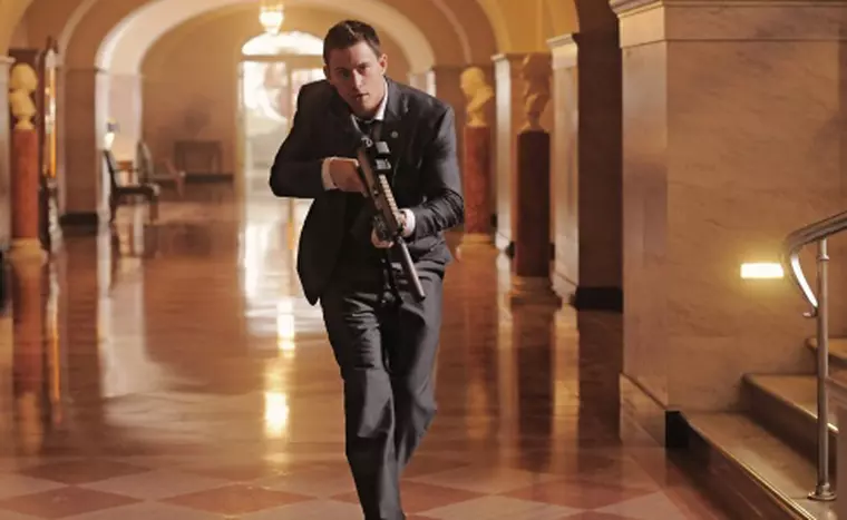 Cadru din White House Down, care va aparea in 2013