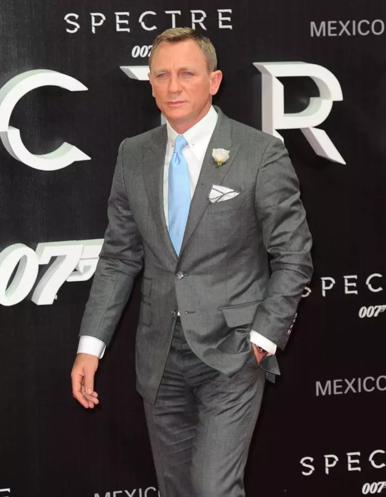 Daniel Craig, la lansarea filmului 