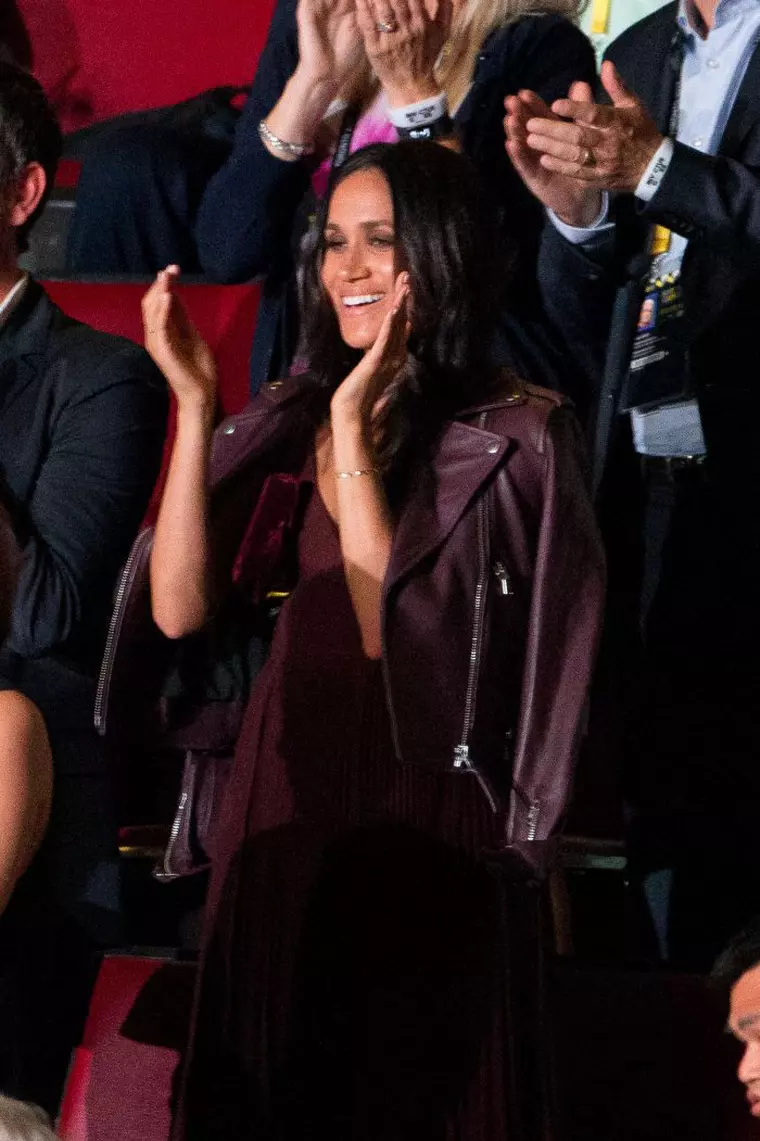 Meghan Markle, câteva scaune mai în spate de iubitul său, la Jocurile Invictus