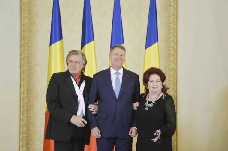 Stela Popescu, Klaus Iohannis, Florin Piersic