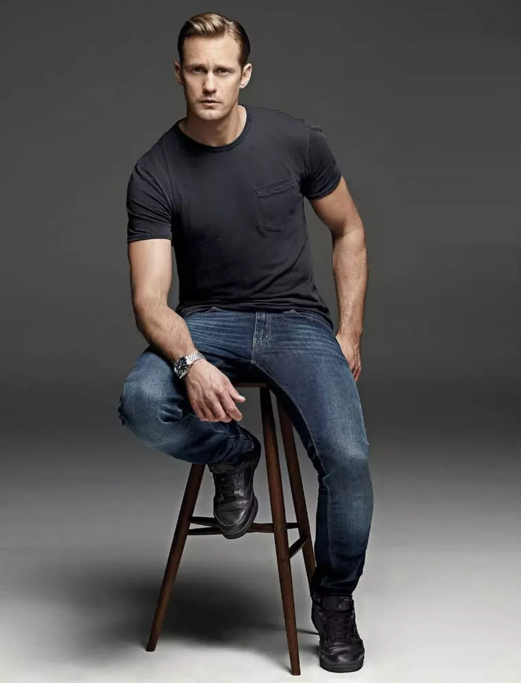 Alexander Skarsgård, unul dintre cei mai sexy actori de la Hollywood.