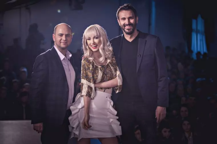 Andreea Bălan, Cosmin Seleși și Nicolai Tand 