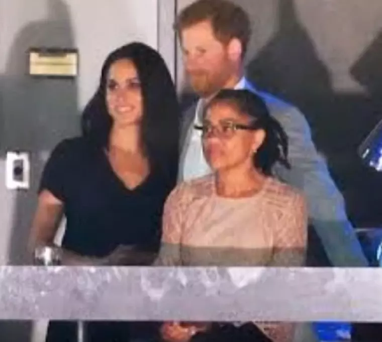 Meghan Markle, Prințul Harry și şi mama viitoarei sale soții