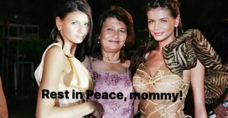 Monica Gabor suferă după moartea mamei sale