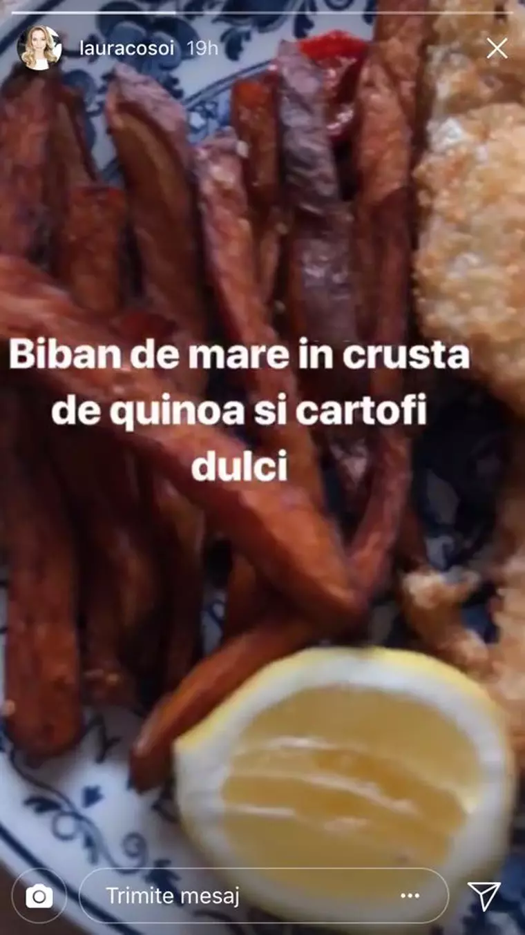 Ce mănâncă în timpul sarcinii Laura Cosoi