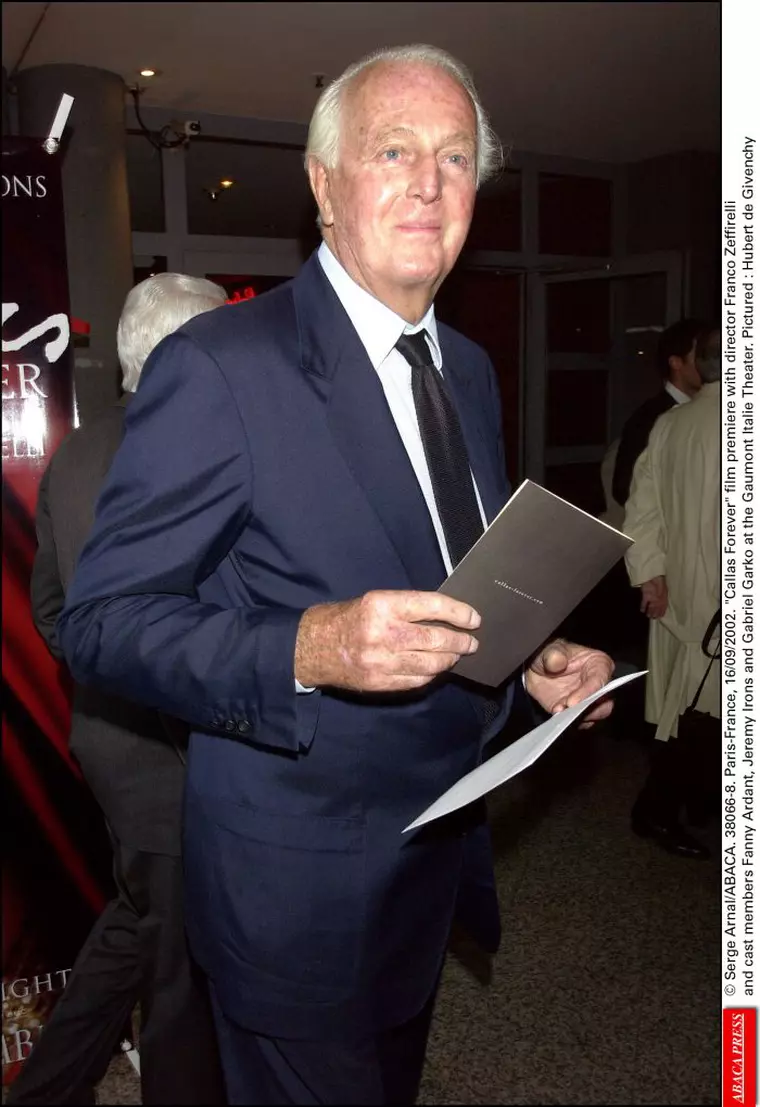  Hubert de Givenchy a murit la vârsta de 91 de ani