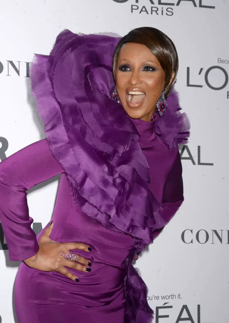 Supermodelul Iman arată la 62 de ani ca la 32!