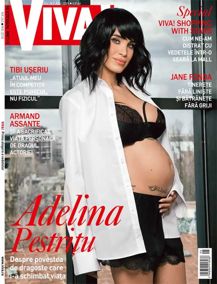 Adelina Pestrițu, însărcinată în luna a șasea! Prima fotografie cu burtica la vedere