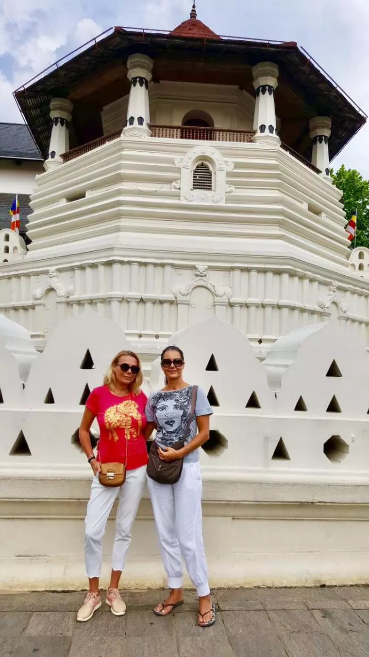 Dana Săvuică a revăzut Sri Lanka după 35 de ani