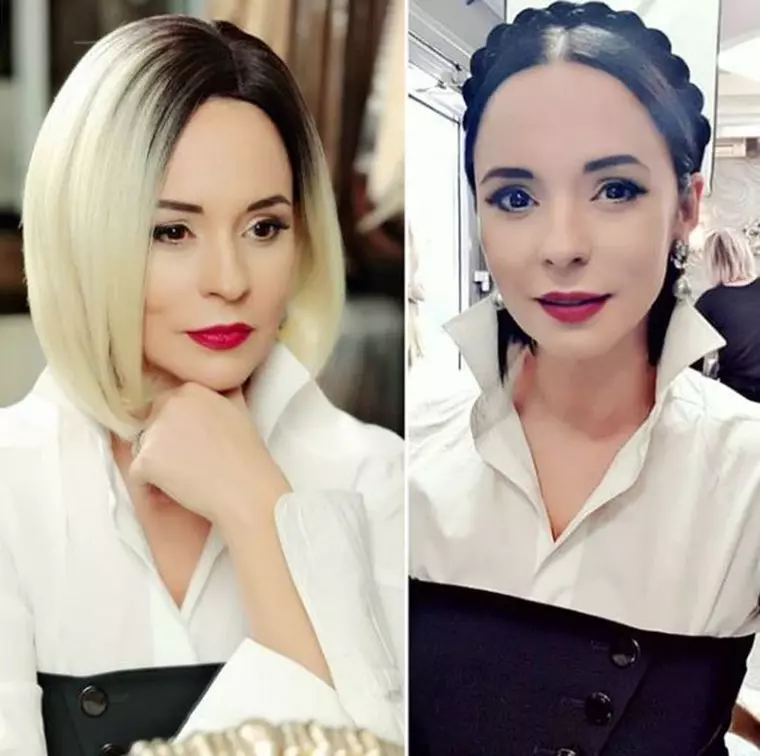 Andreea Marin, blondă și tunsă bob