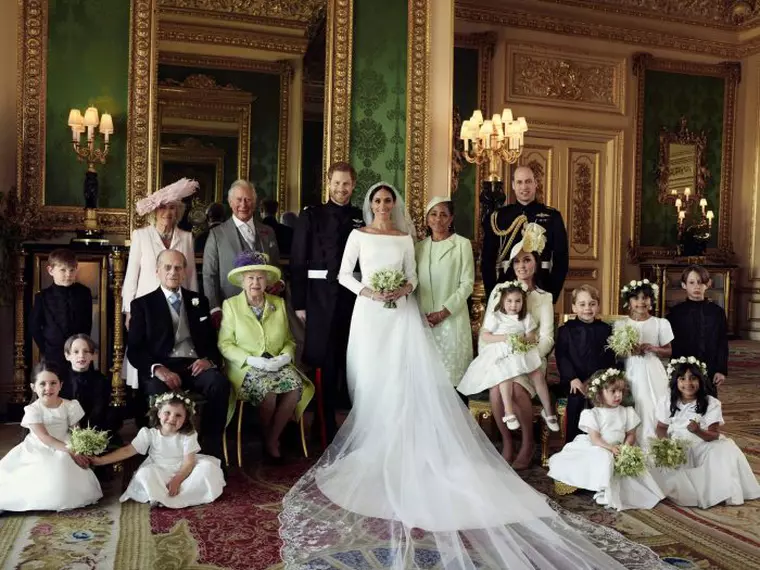 Prințul Harry și Meghan Markle - prima fotografie de familie.