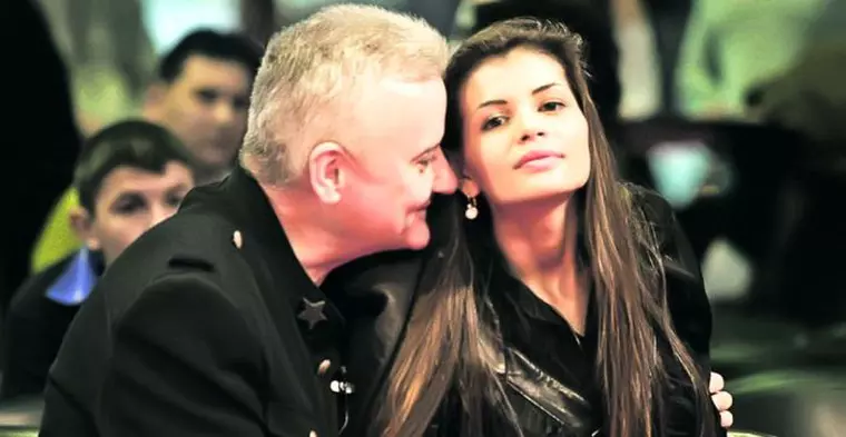 Irinel Columbeanu şi Monica Gabor acum câţiva ani de zile