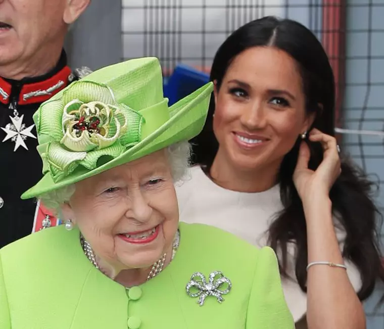 Ce cadou a primit Meghan Markle de la Regina Elisabeta a II-a.