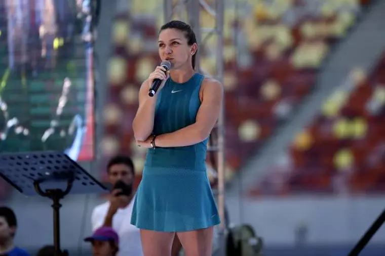 Simona Halep, la Arena Nationala