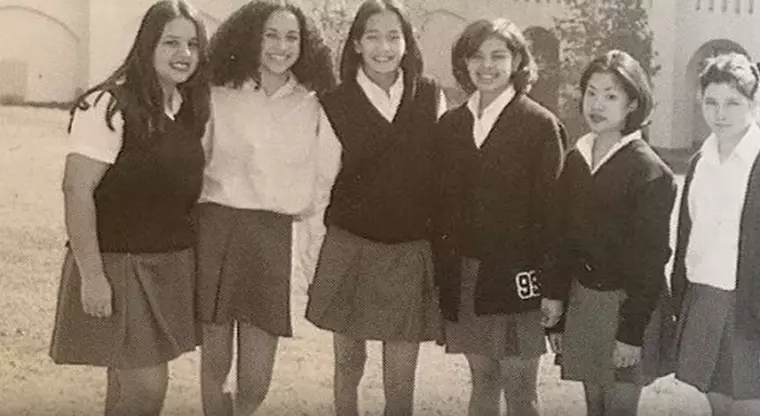 Meghan, în copilărie