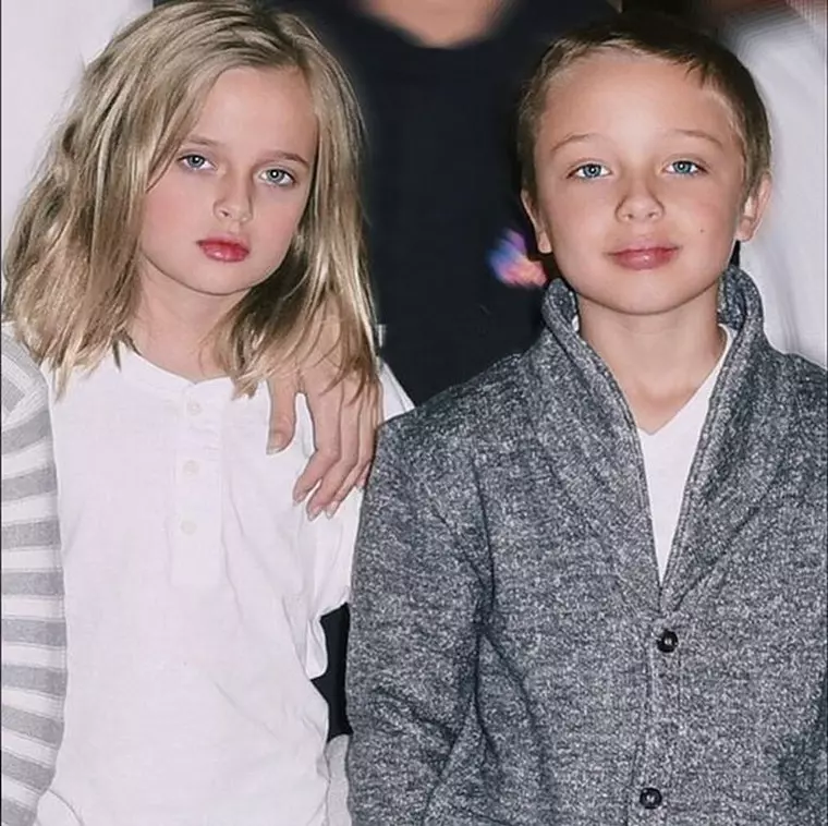 Vivienne și Knox au împlinit 10 ani.