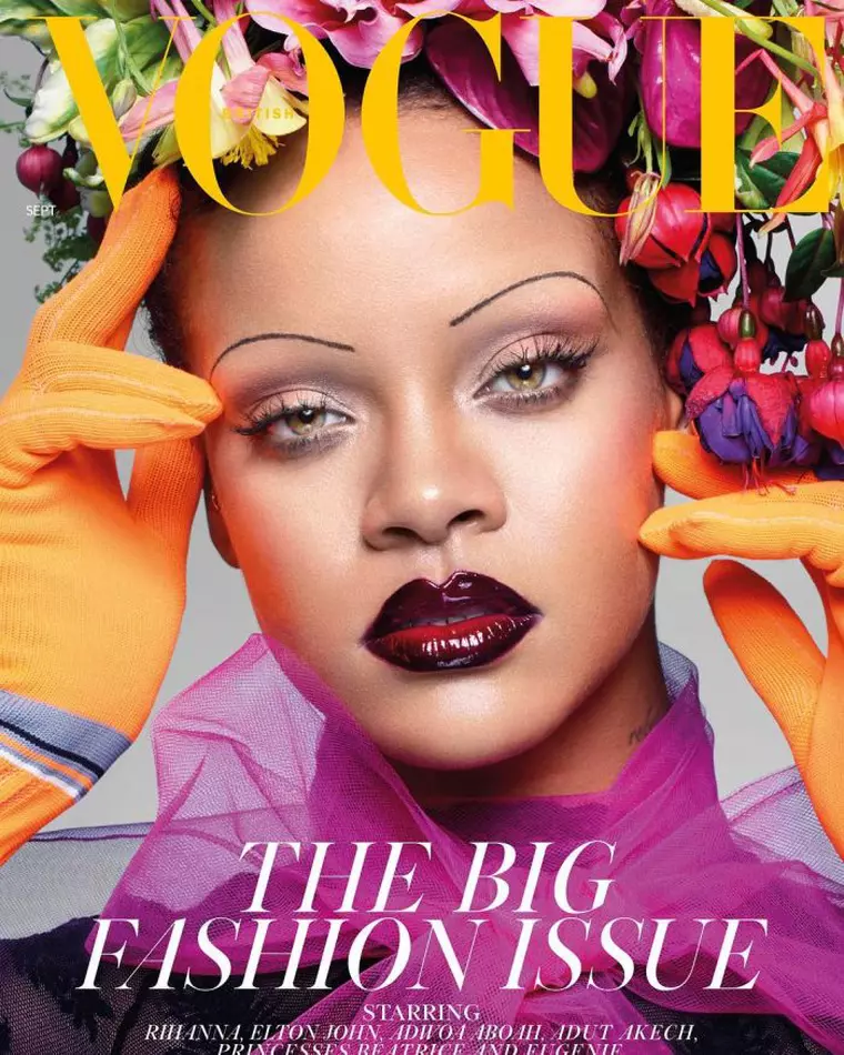 Rihanna, prima femeie de culoare în Vogue