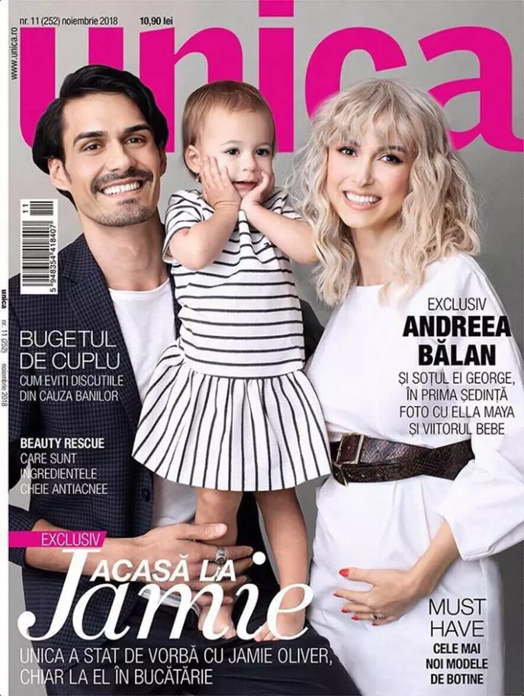Primele imagini cu chipul fetiței Andreei Bălan