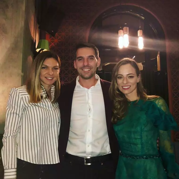Simona Halep la petrecerea dată de fostul principe Nicolae