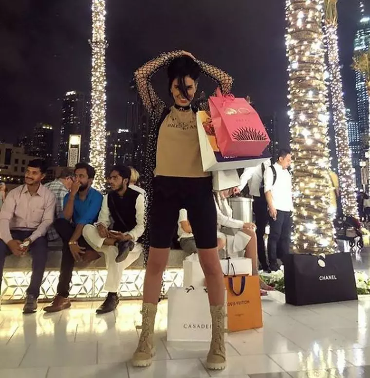 Adelina Pestrițu, în Dubai