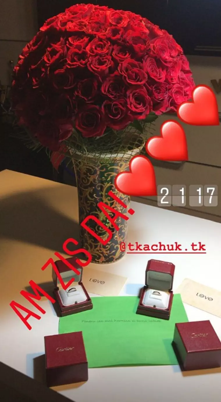 Brigitte Sfăt a fost cerută în căsătorie 