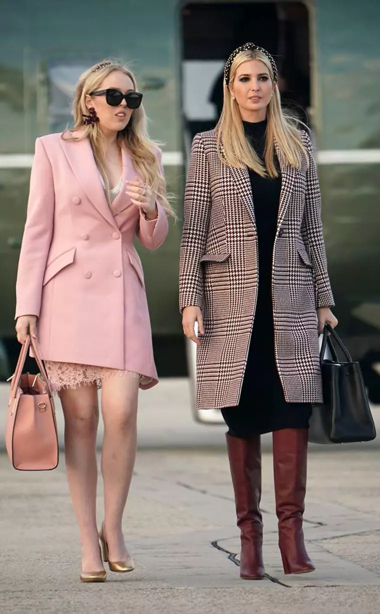 Triffany și Ivanka Trump de Thanksgiving