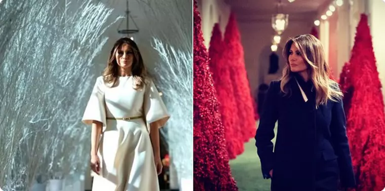 Melania Trump chiar pare desprinsă dintr-un film horror!