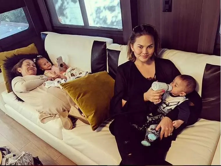 Cristina Șișcanu a supărat-o pe Chrissy Teigen, soția lui John Legend