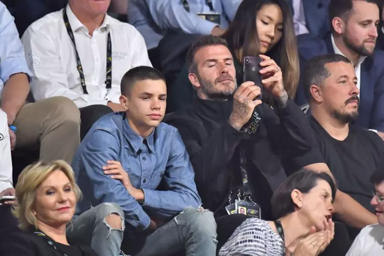 Romeo și David Beckham