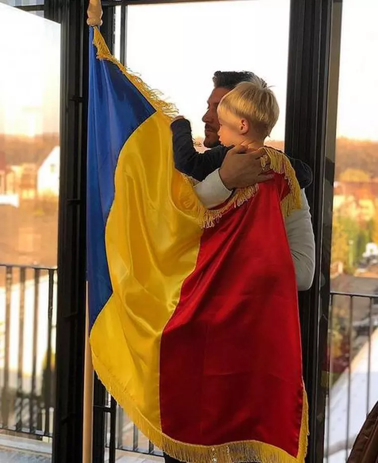 Ciprian Marica și fiul său, Albert Andrei