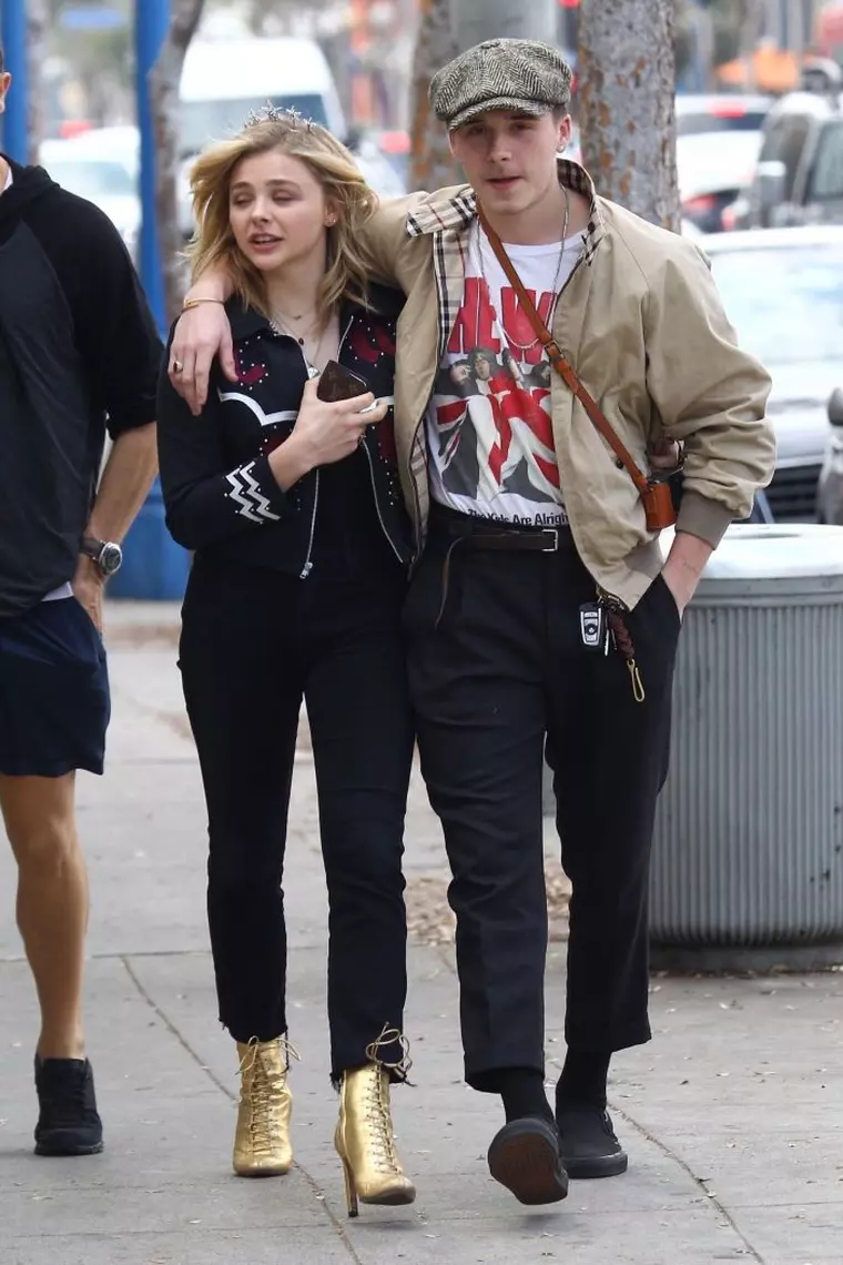 Brooklyn Beckham și Chloë Grace Moretz