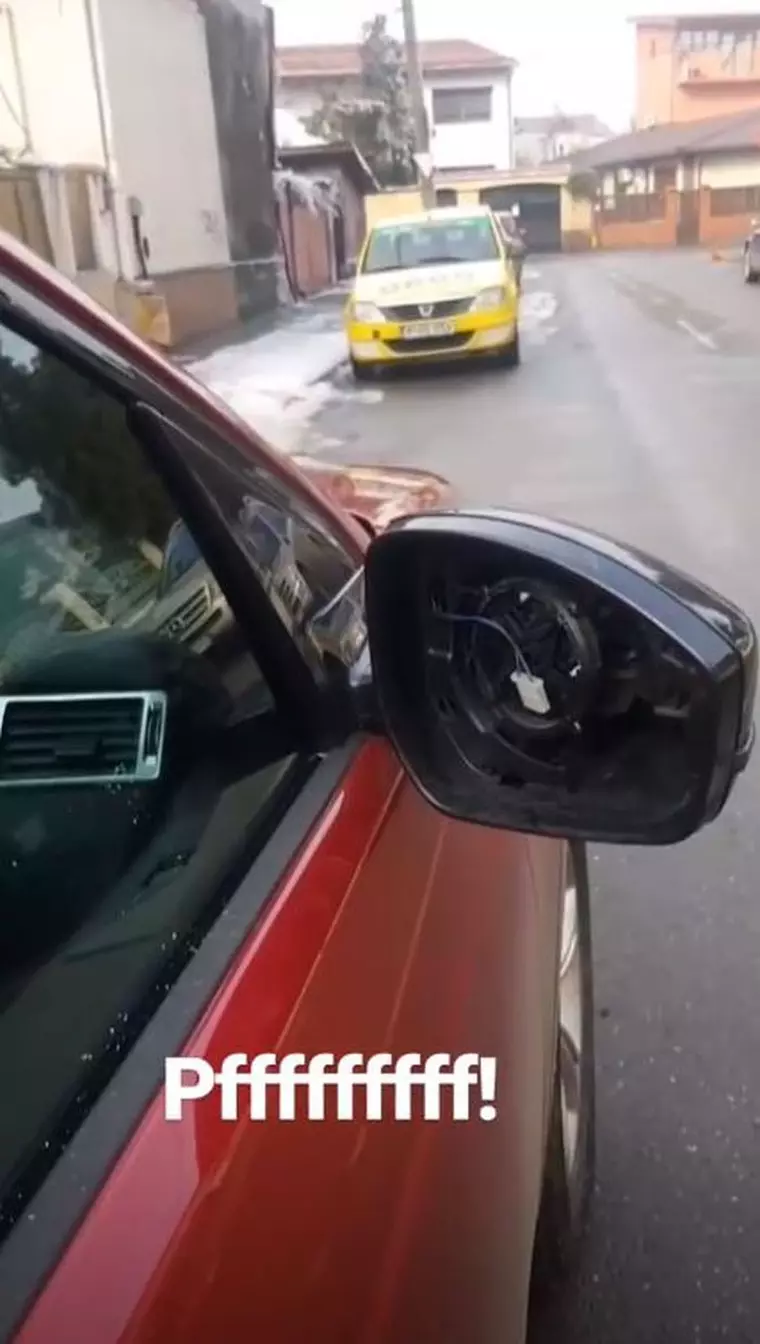 Oana Roman a fost prădată de hoți